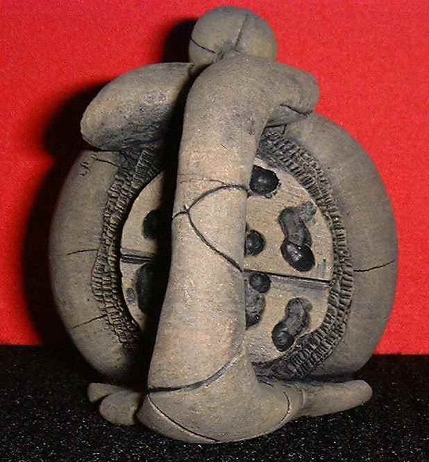 Designer lotus root Tea-cup (Back view)